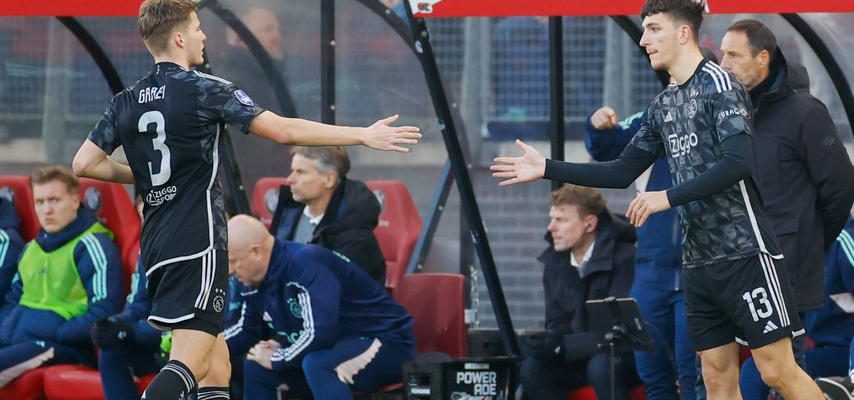 Trotz seiner defensiven Position hat Ajax keine Chance gegen den