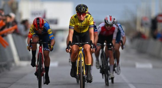 Van Aert beschert Visma den Etappensieg an der Algarve Vos