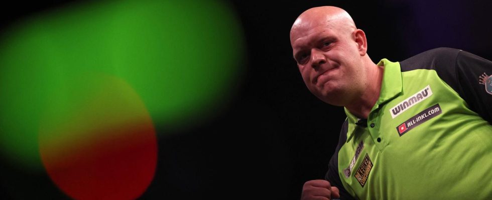 Van Gerwen dominiert Littler erneut und gewinnt die zweite Premier League Runde