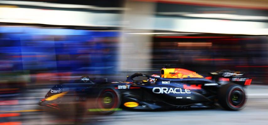 Verstappen hatte am ersten Tag mit dem neuen Red Bull