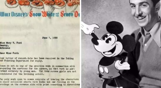 Walt Disney lehnt Stellenbewerbung einer Frau im Jahr 1938 ab