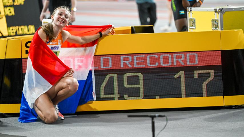 1709423581 269 Femke Bol merkte erst dass sie einen Weltrekord aufstellte als