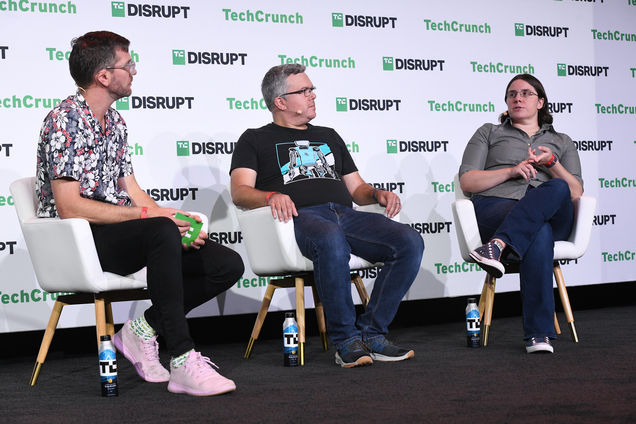 Melonee Wise und Damion Shelton von Agility sprechen bei TechCrunch Disrupt 2023