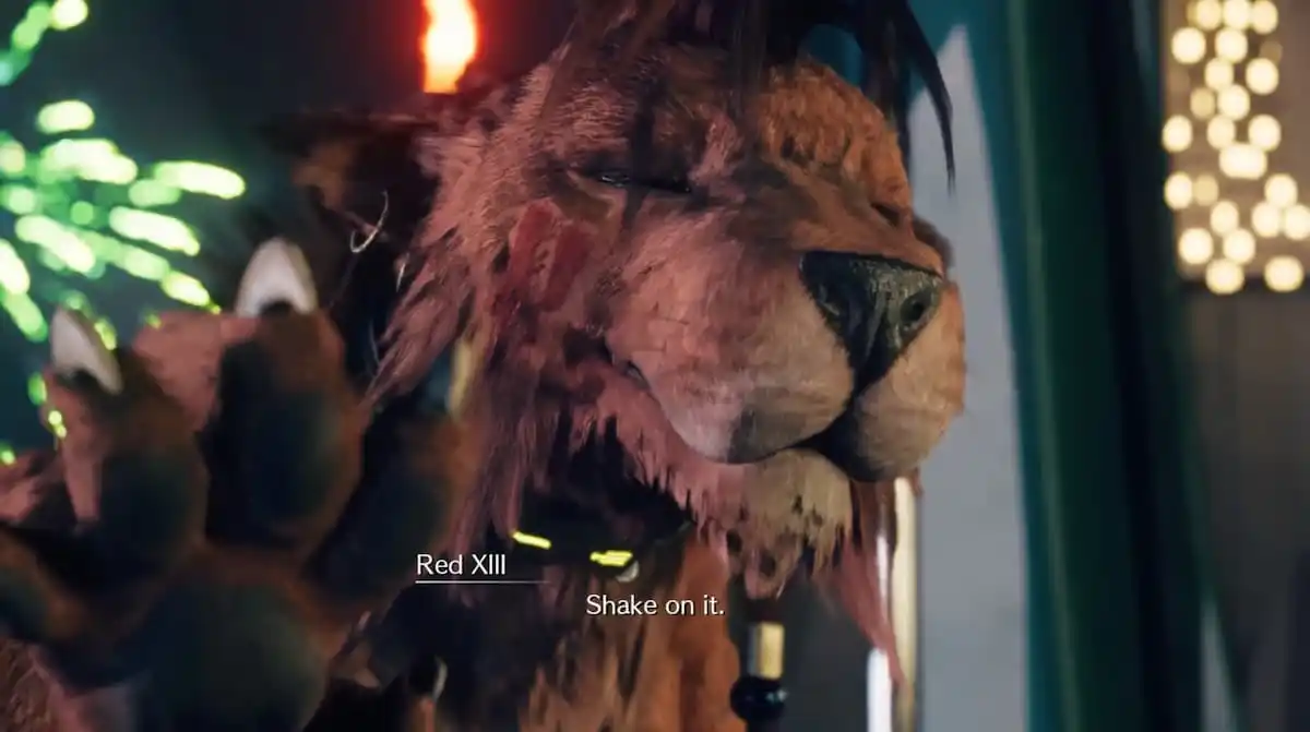 Red XIII's Gold Saucer Date in FF7 Rebirth