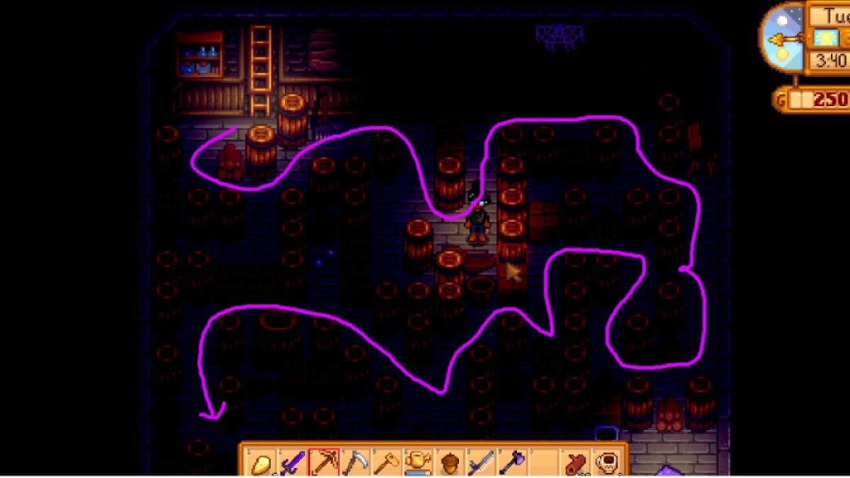 So finden Sie Lewis‘ geheimen, frechen Keller im Stardew Valley