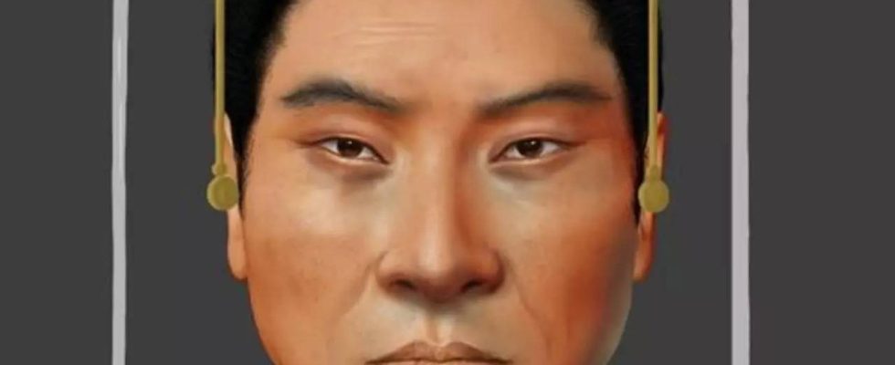 Alte DNA enthuellt wie der beruehmte chinesische Kaiser Wu ausgesehen