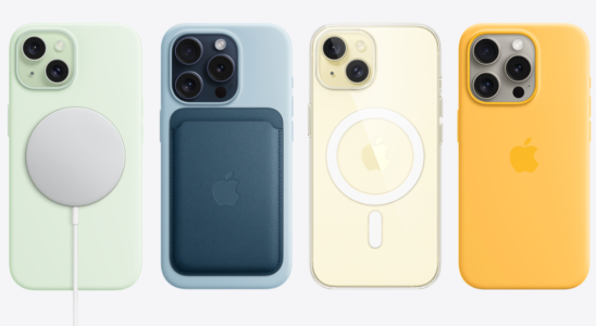 Apple bringt neue Farben fuer iPhone 15 Huellen und Apple Watch Armbaender