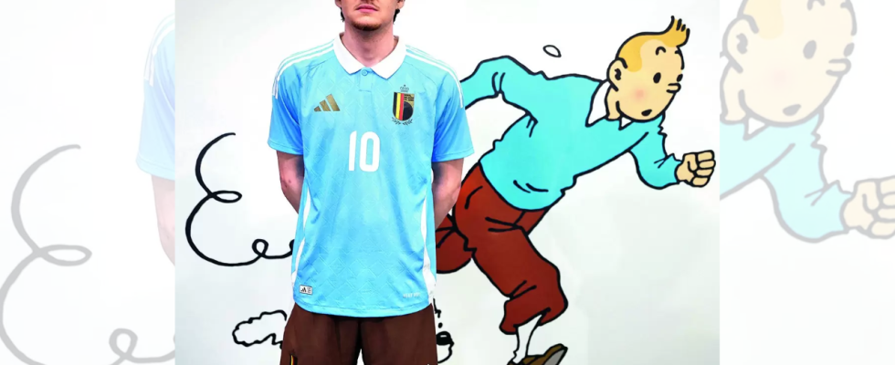 Belgiens EM 2024 Trikot ist eine Hommage an Herge und seine