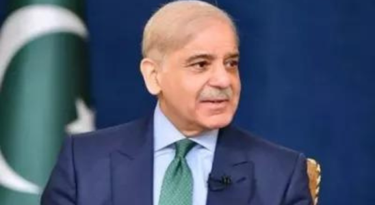 Der chinesische Praesident Xi Jinping gratuliert Shehbaz Sharif zur Wahl