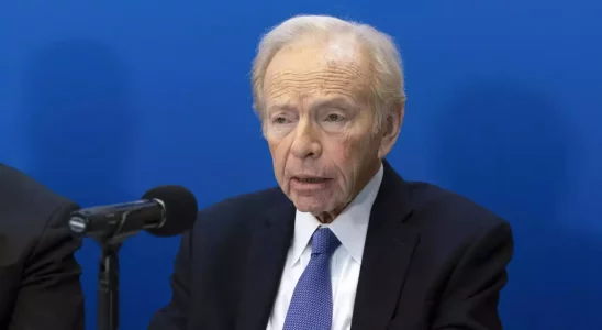 Der ehemalige US Senator Lieberman Vizepraesidentschaftskandidat der Demokraten im Jahr 2000.webp