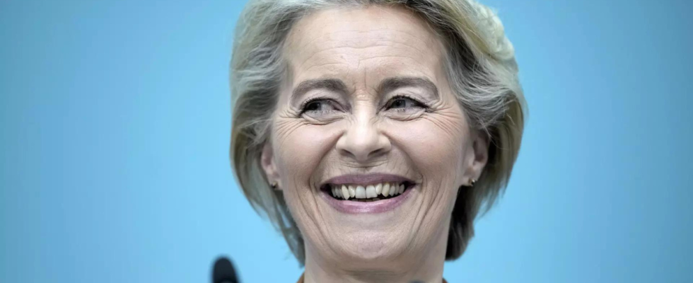 Die EU Konservativen wollen von der Leyen fuer eine zweite Amtszeit