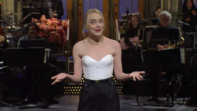 Emma Stone teilt ihren beliebtesten nicht ausgestrahlten Sketch von Saturday