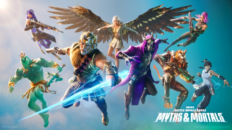 Fortnite Kapitel 5 Staffel 2 Mythen und Sterbliche Battle Pass-Skins verändern die griechische Mythologie