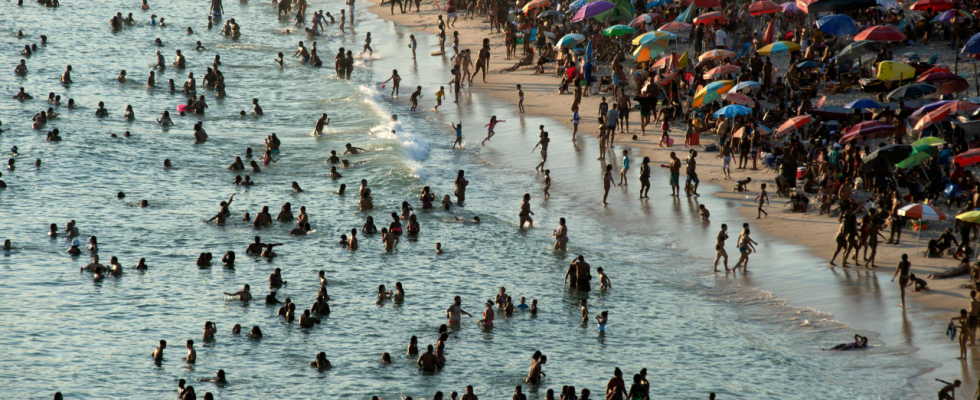 Hitzewelle Rekordtemperatur von 623 °C versengt Rio de Janeiro