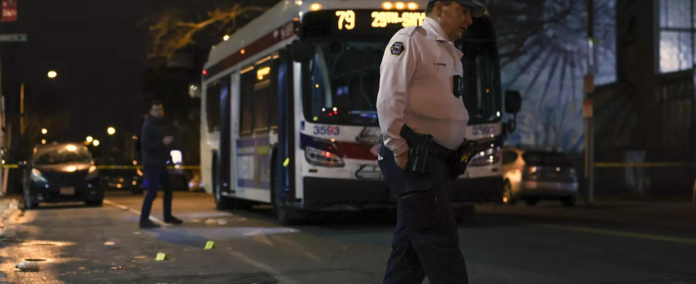 In Philadelphia wurden mindestens sieben Menschen beschossen der vierte Schusswechsel