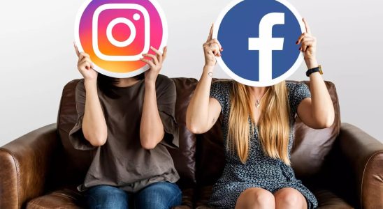 Instagram und Facebook sind fuer Tausende von Nutzern auf der