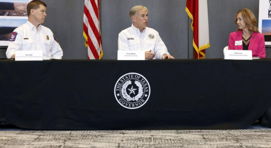 Laut Gouverneur Abbott koennten Waldbraende in Texas bis zu 500