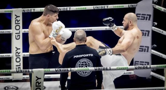 Lebe GLORY Verhoeven zaehlt bis zum Halbfinale gegen Khachab