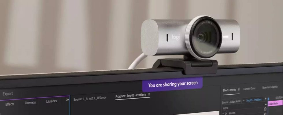 Logitech MX Brio 4K Webcam fuer 24995 Rupien angekuendigt Alle Details