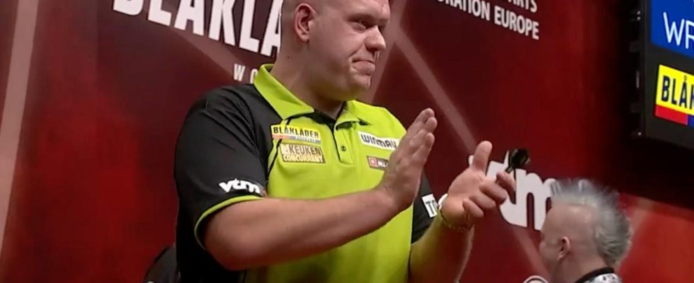 Neuer Schlag fuer Van Gerwen Niederlaender erleidet in Belgien die