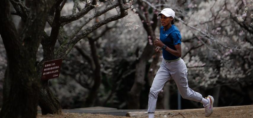 Sifan Hassan fuehlt sich wegen des Marathons nicht mehr gestresst