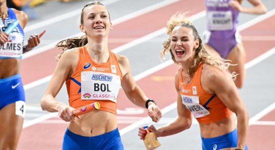 Staffelfrauen sehr gluecklich aber auch leer nach WM Titel „Ich bin