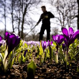 Wettervorhersage Der Fruehling naht immer mehr aber den Mantel