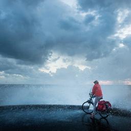 Wettervorhersage Wolkenfelder in fast dem ganzen Land aber es