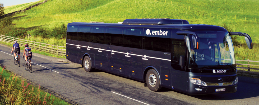 Wie Ember in Grossbritannien ein vollelektrisches Ueberlandbusnetz aufbaut