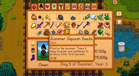 Wie man Sommerkuerbis in Stardew Valley bekommt