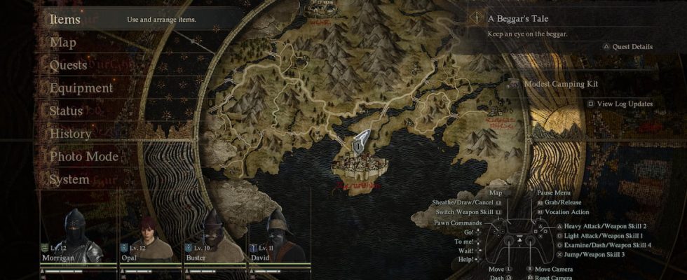 Wie man die Zeit in Dragons Dogma 2 anzeigt