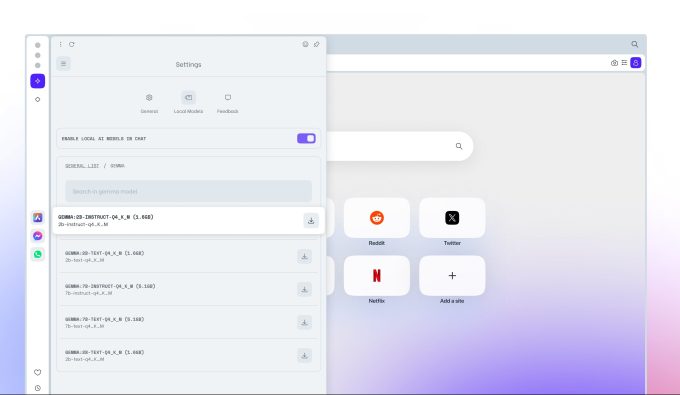 1712143703 562 Opera ermoeglicht Benutzern das Herunterladen und lokale Verwenden von LLMs