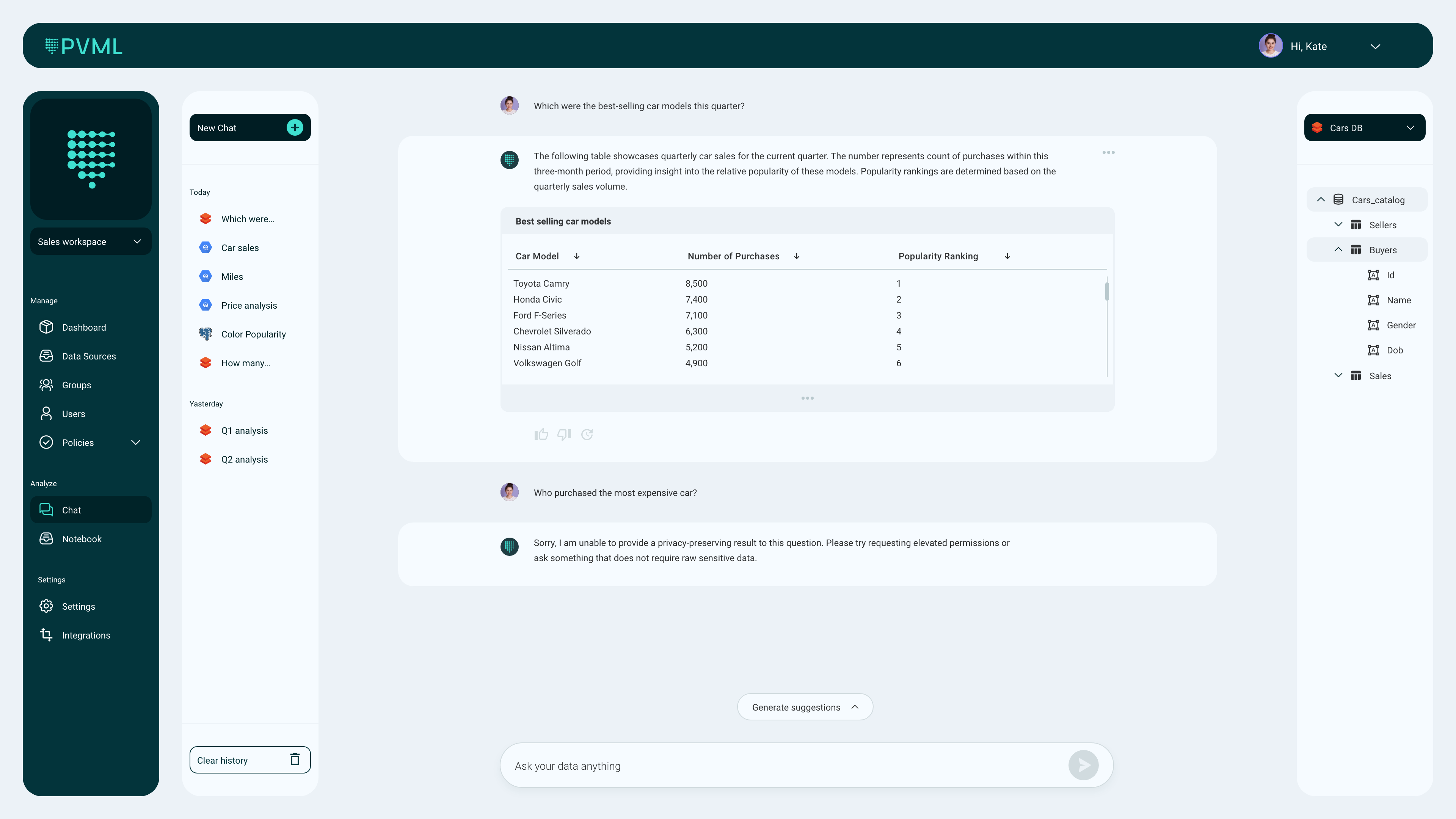 1713205306 602 PVML kombiniert eine KI zentrierte Datenzugriffs und Analyseplattform mit differenziertem Datenschutz