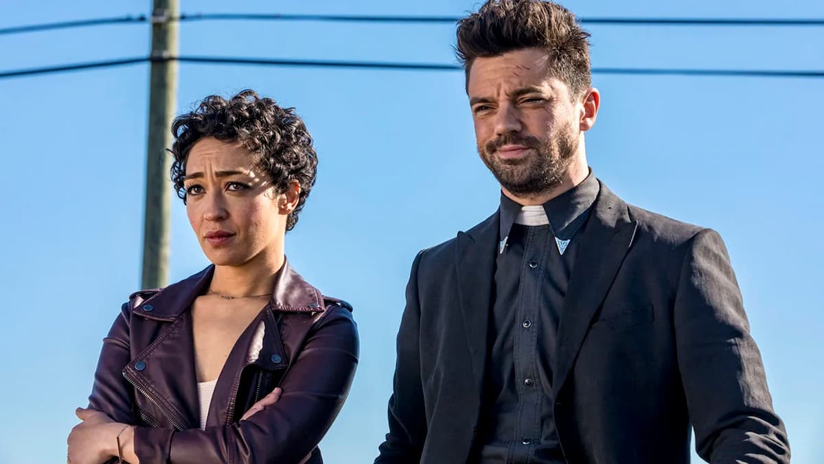 ein Standbild von Dominic Cooper in Preacher