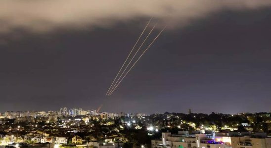 Der iranische Angriff auf Israel loest bei den Palaestinensern im