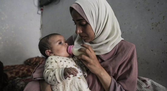 Diese palaestinensischen Muetter in Gaza brachten am 7 Oktober ihr