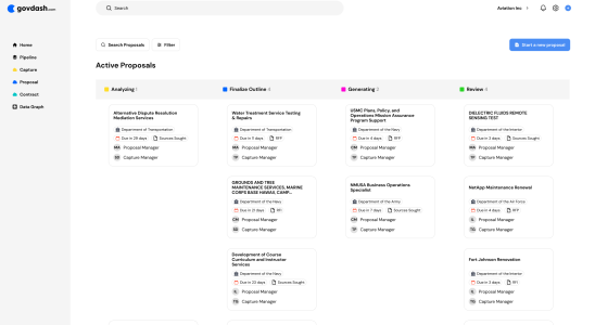 GovDash moechte Unternehmen dabei helfen KI zu nutzen um Regierungsauftraege