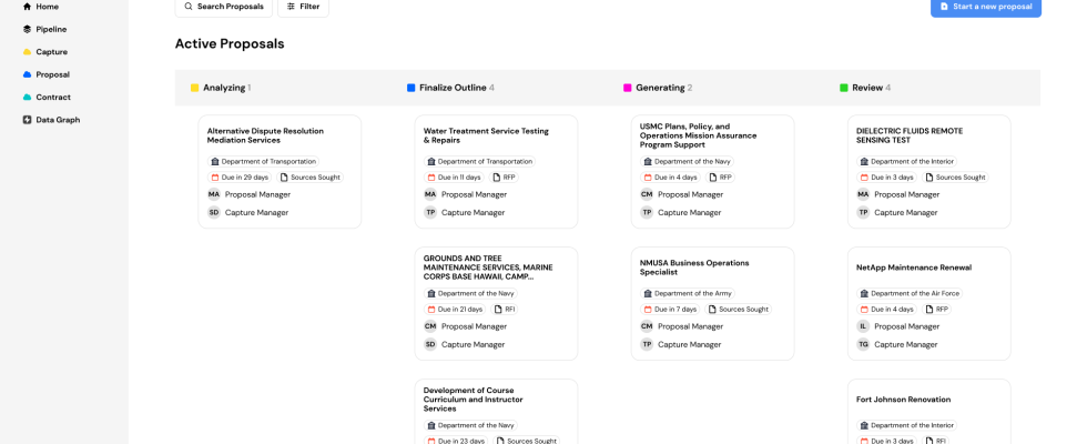 GovDash moechte Unternehmen dabei helfen KI zu nutzen um Regierungsauftraege