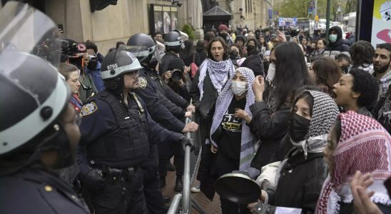 NYPD Verhaftung bei Pro Palaestina Protest an der Columbia University Weltnachrichten