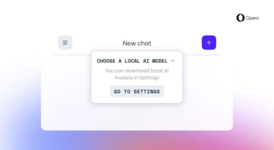 Opera ermoeglicht Benutzern das Herunterladen und lokale Verwenden von LLMs