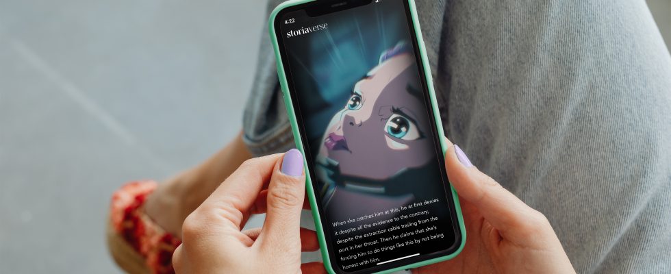 Storiaverse bringt eine Kurz Storytelling App auf den Markt die Video und