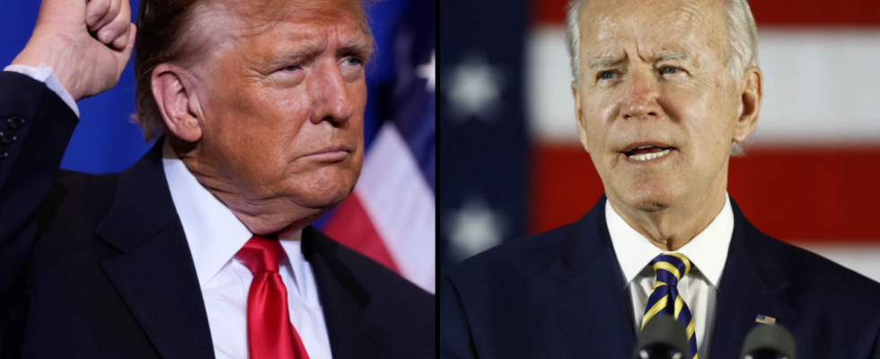 Trump vor Gericht vs Biden vor Gericht Eine ungewoehnliche Phase