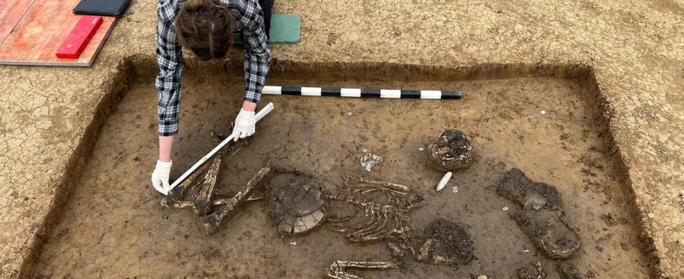 6800 Jahre altes Skelett in Deutschland entdeckt