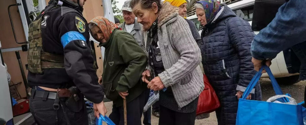 Fast 10000 Menschen in der ukrainischen Region Charkiw evakuiert Gouverneur