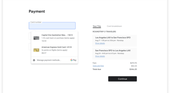 Google Pay zeigt jetzt Kartenvorteile BNPL Optionen und mehr an