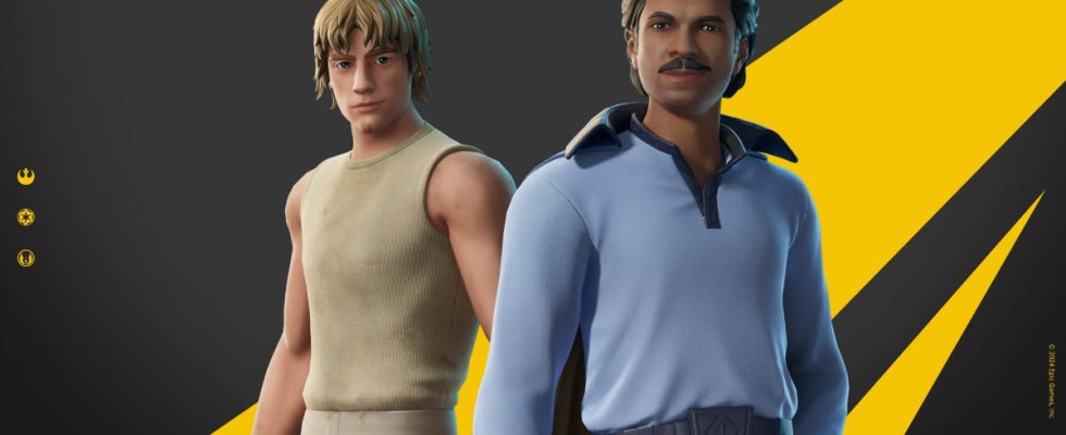 Jedes Fortnite x Star Wars Kosmetikum zu bekommen kostet laecherlich viel