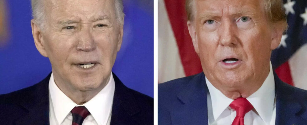 Joe Biden moechte die Waehler des Jahres 2024 an einen