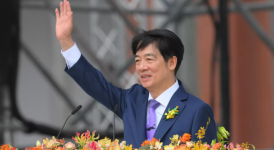 Lai Ching te wird als neuer taiwanesischer Praesident vereidigt und sagt