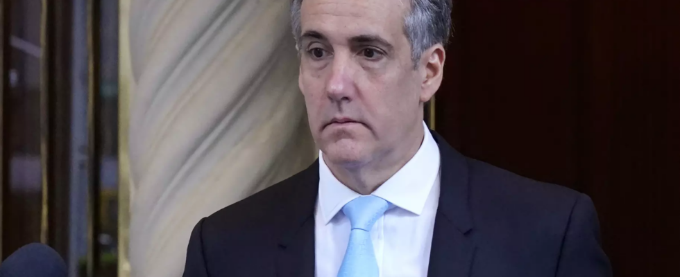 Michael Cohen sagt er und Trump haetten im Weissen Haus