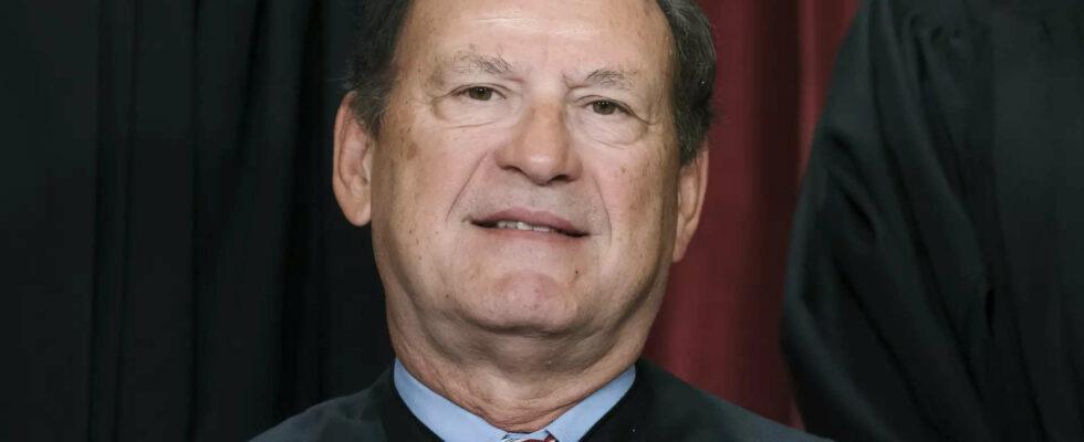 Richter Samuel Alito vom Obersten Gerichtshof der USA weist die